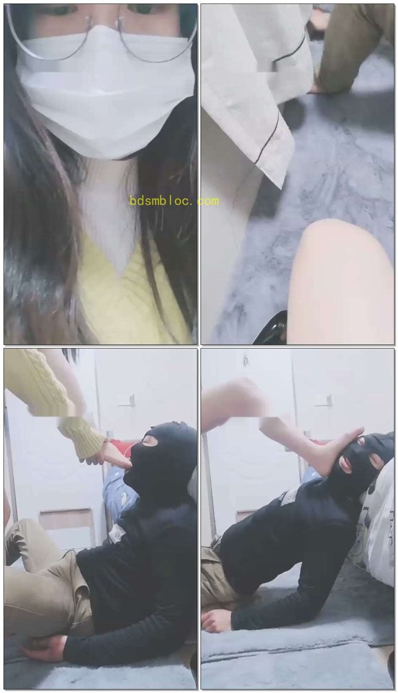 【灵竹】丝袜脚虐待18岁小奶狗（二）