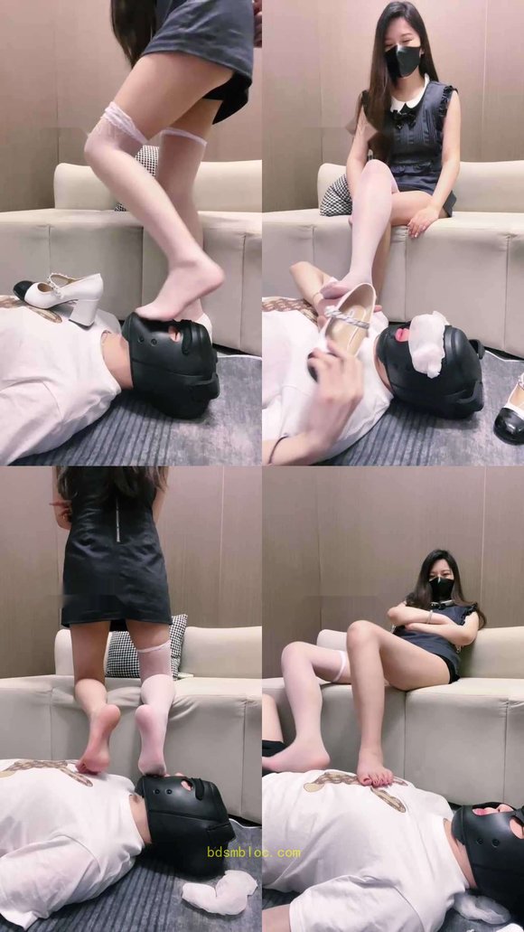 【琪琪大人】超诱惑-白丝美腿恋足闻舔