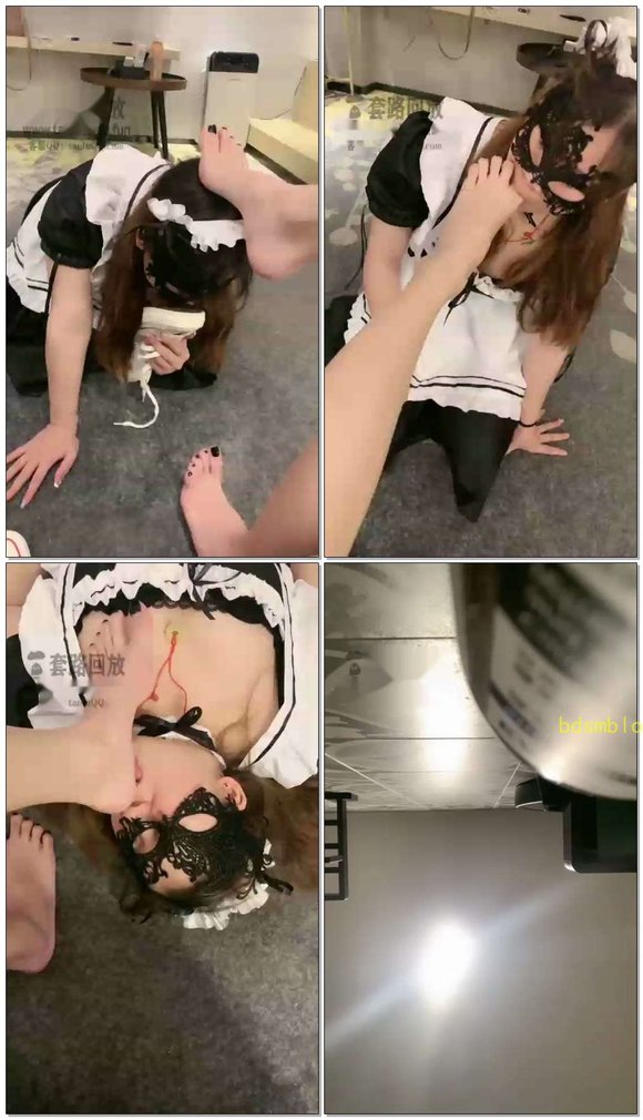 【希希子】女女近距离恋足羞辱Rush强迫女m喝圣水差点反胃