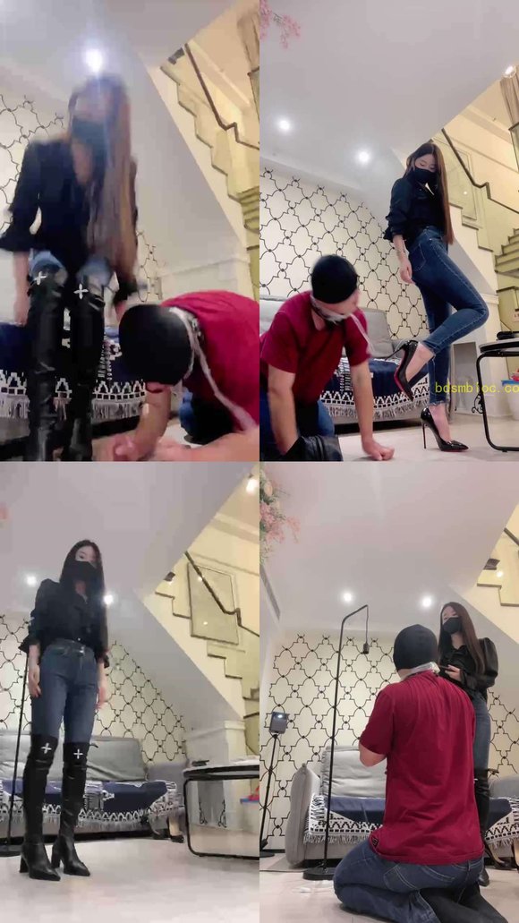 【仙女殿下】车模长靴虐杀