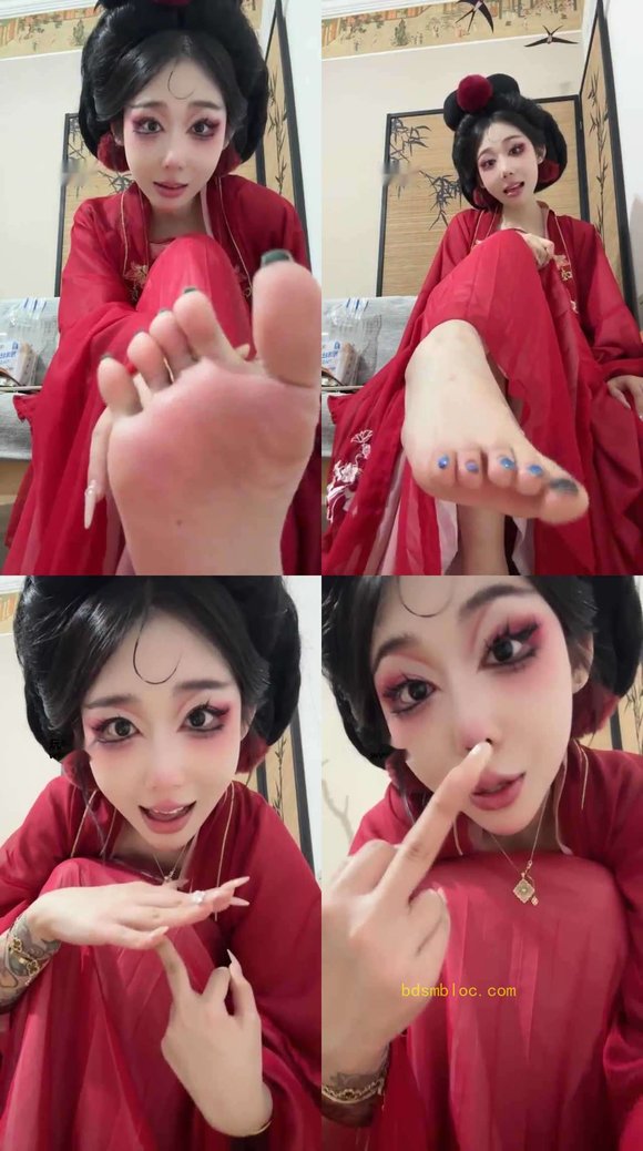 【缈缈】盯射寸止口水裸足