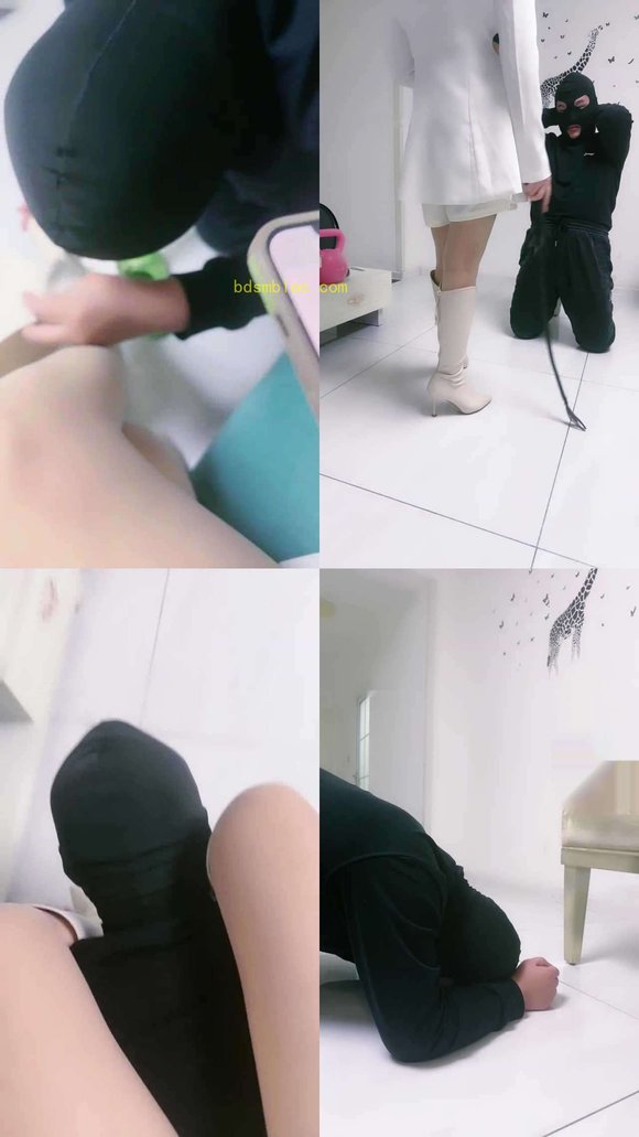 【蜜糖情侣】长靴S鞭打/舔脏鞋/人肉坐垫/骑马