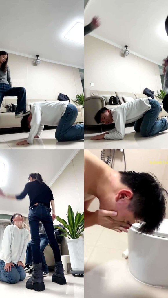 【西彤】带闺蜜入圈第二天 双主继续爆狠虐玩私奴