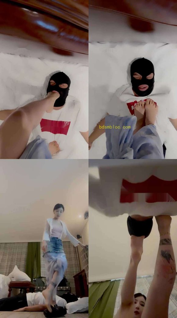 【领主老大】脚插嘴/玉足全体重踩踏