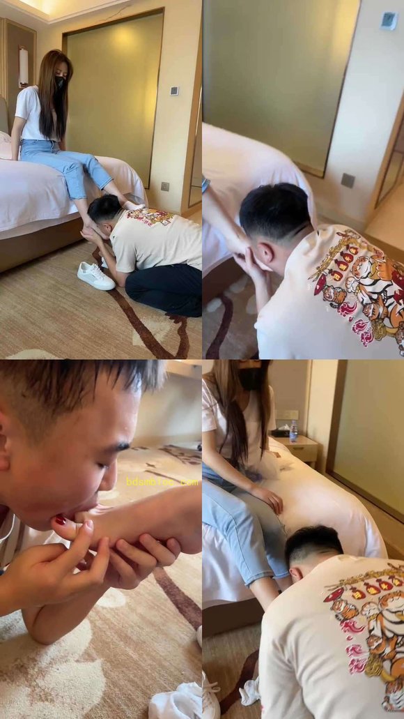 【乔艾丝】沉浸式-闻舔小白鞋船袜