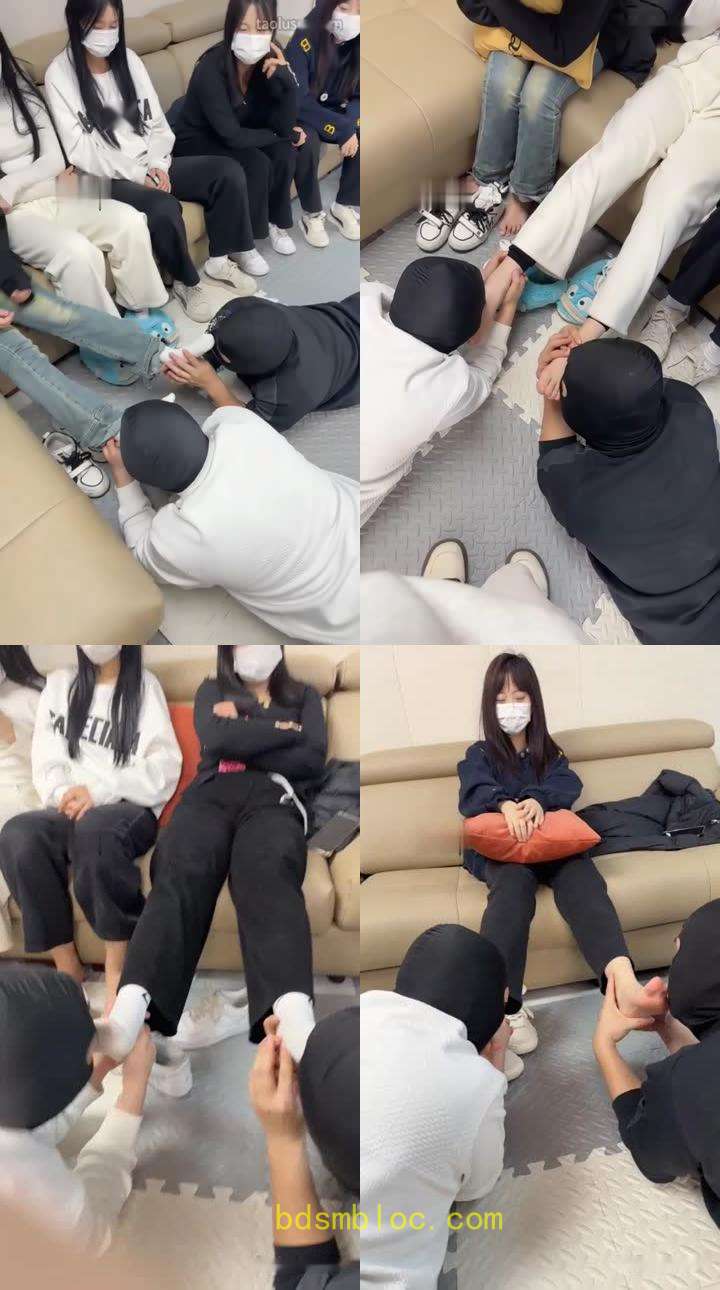 【精神小妹】深夜恋足专场