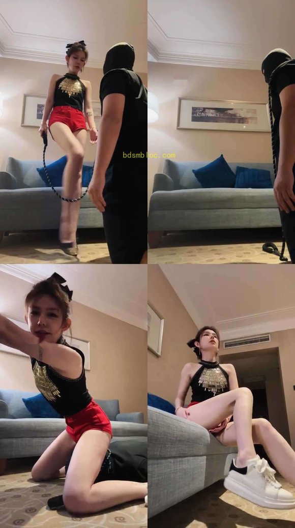 【欣妍】调教 玩狗狗