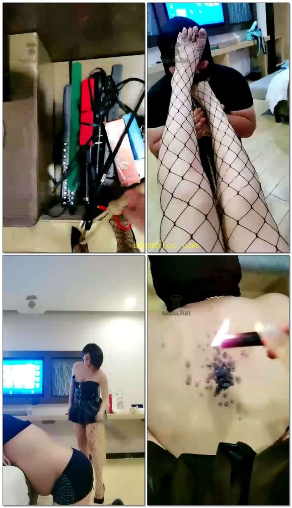 【清墨S】舔御姐网袜脚深喉sp