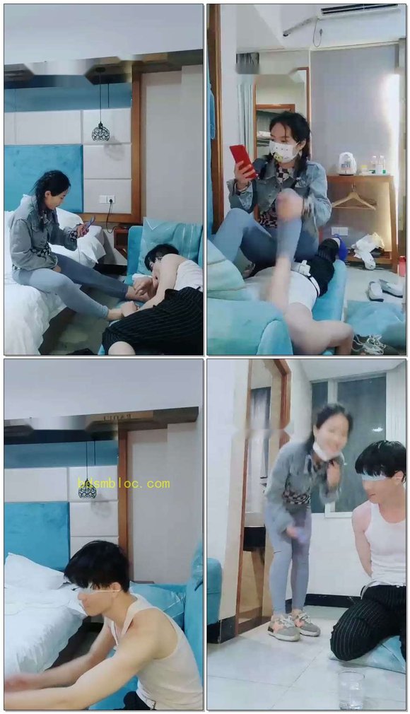 【果子一号】踩踏，脚虐几脚踢打，喜欢主人的赏赐么