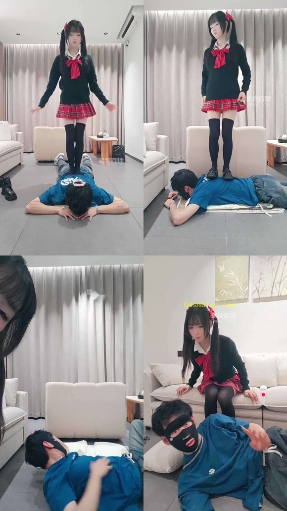 【萝莉收割机】07萝莉跳舞踩踏调教