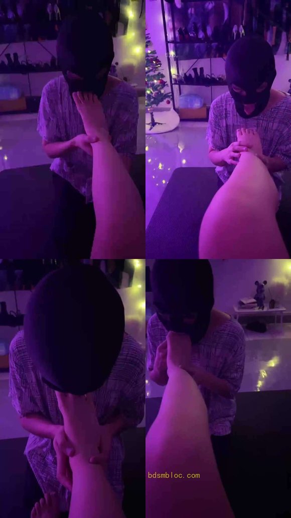 【谢伊女王】原味脚恋足舔/坐脸窒息