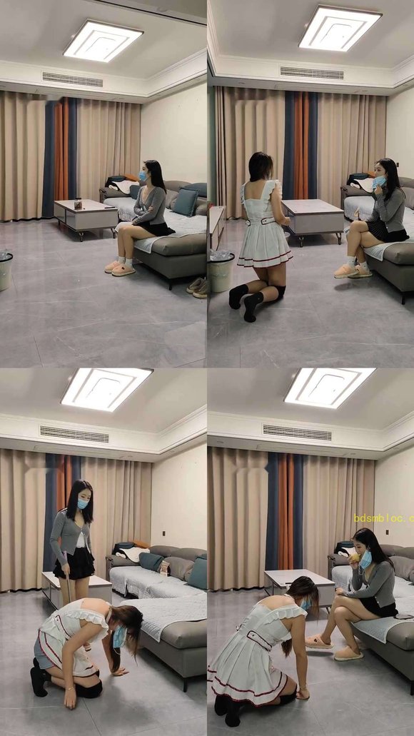 【小雅老师】母畜-监督下贱小三做家务【下】【双视角版】