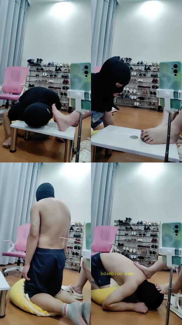 【拽拽】仔细品尝裸足/伺候沐足