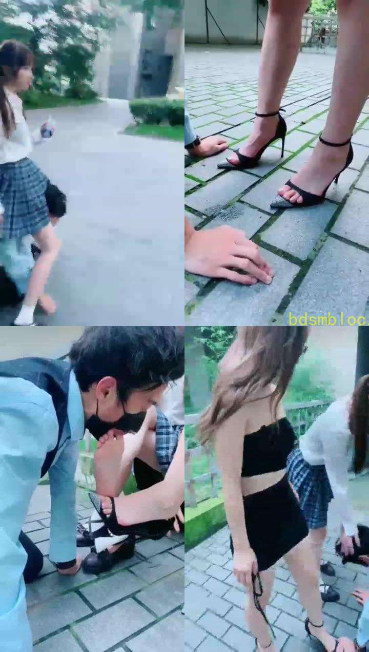 【上海樱桃小S】学妹御姐户外双调