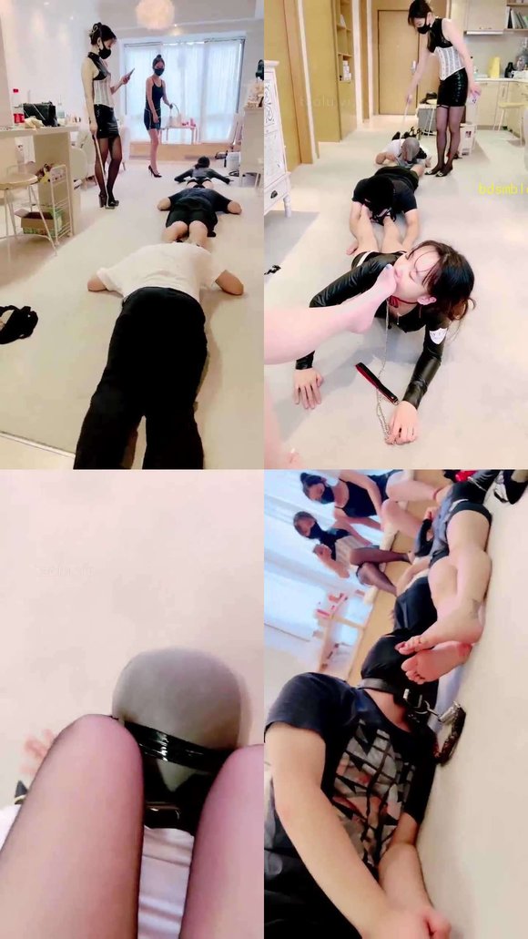 【茹雪】双女王 玩弄人体蜈蚣