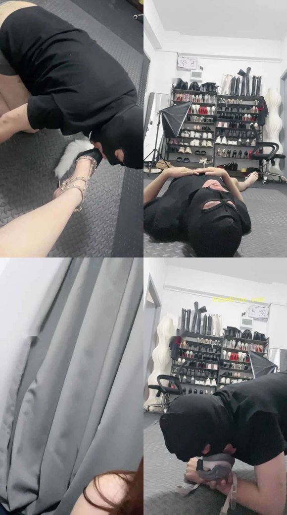 【甜心教主】跪舔铆钉高跟/呼吸控制/坐脸窒息