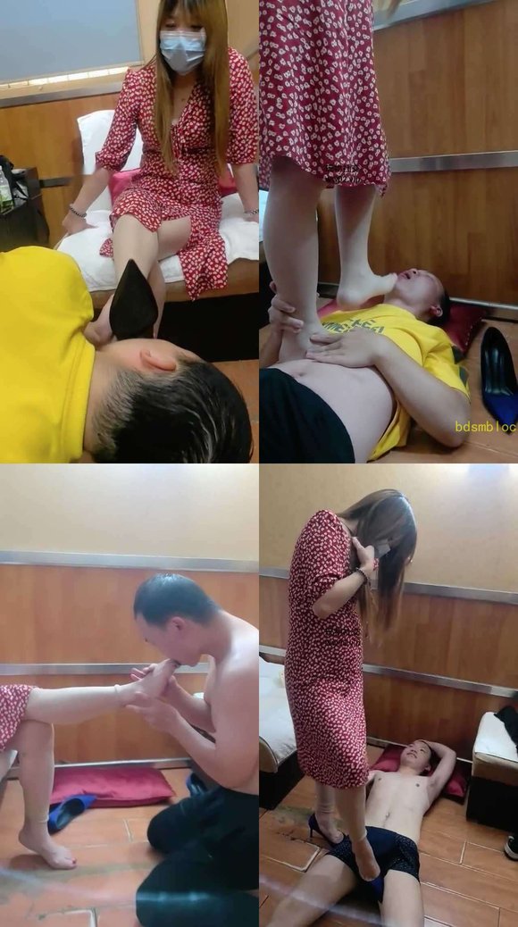 【微微女王】沐足店技师高跟首调