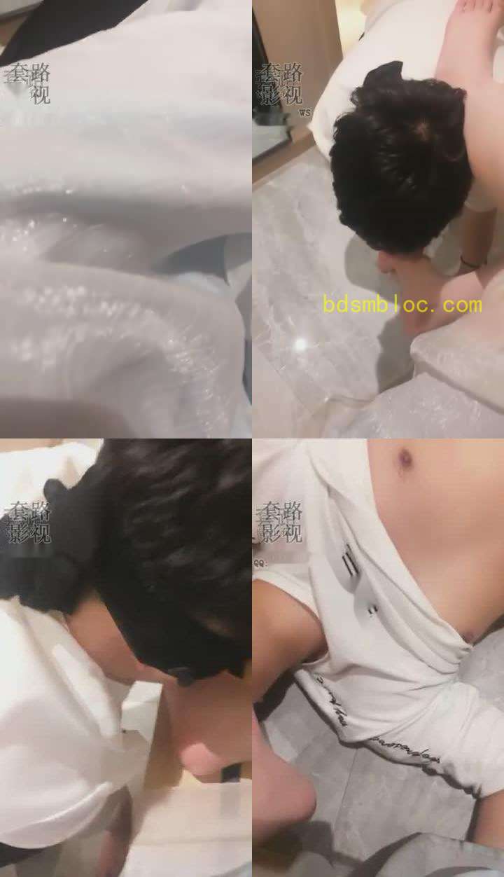 【梦二】脏脚底口水清理，玩弄贱狗的骚奶头