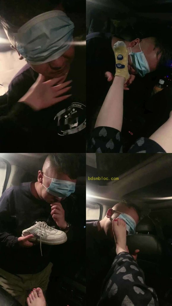 【南倾】车内超臭棉袜羞辱