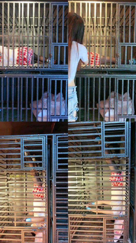 【圈养基地】狗笼囚禁犬化