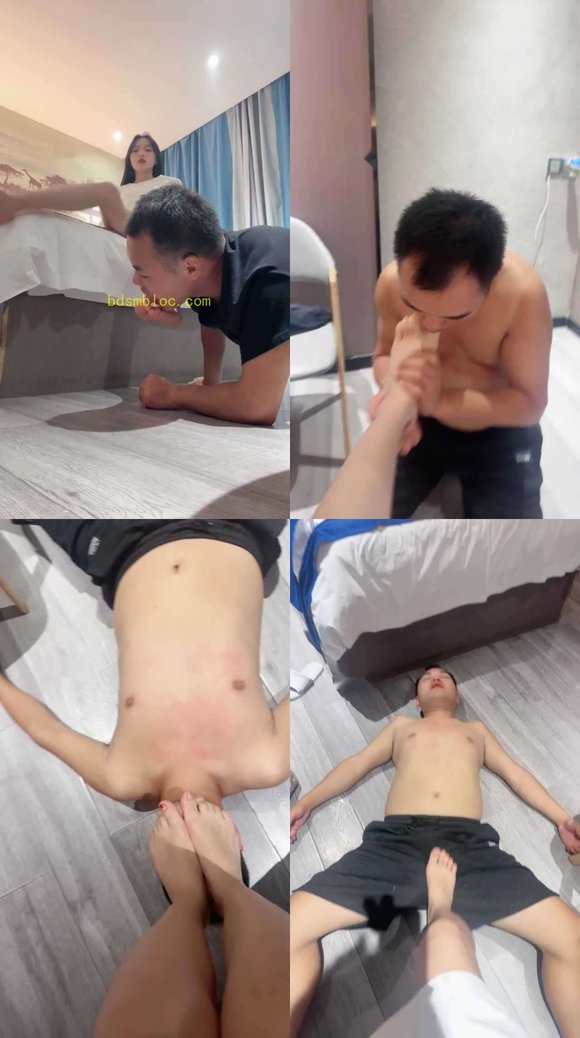 【月亮姐姐】跪舔玉足/踩踏喂口水