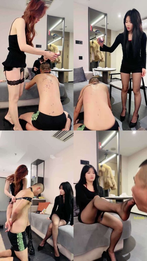 【欣妍】丝想家，欣妍，TJ开发闺蜜素人玩狗