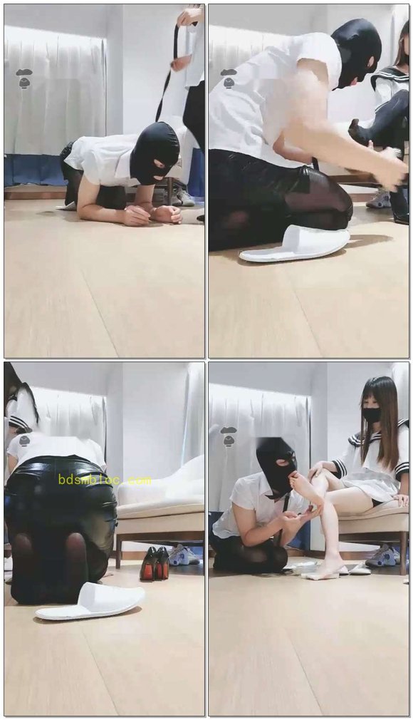 【南京樱樱学生主】调教学生丝袜狗上集