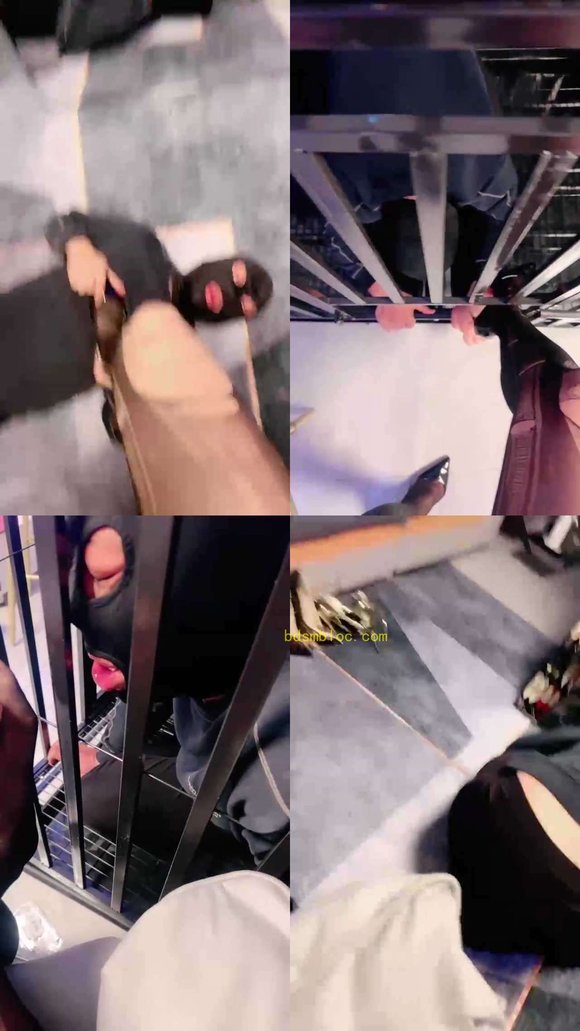 【梦樱】关在笼子里的贱狗