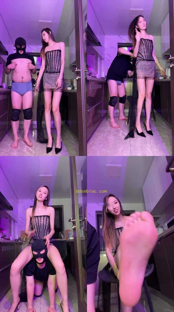 【04情侣主】身高差羞辱-掐乳转胯狗爬
