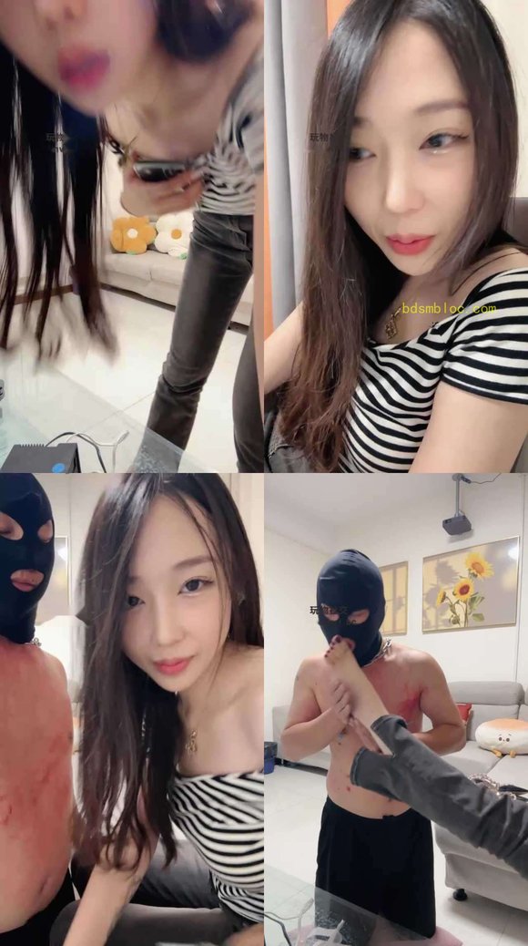【缈缈】高跟踩踏/鞭打/刑虐乳/坐脸窒息