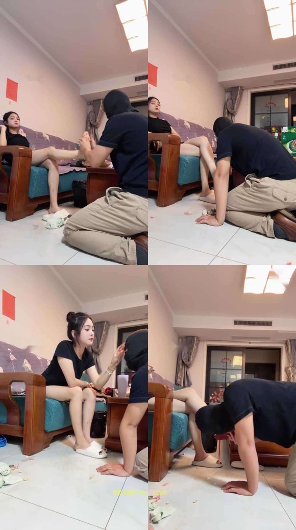 【泡泡】艺校女神S-老师下跪伺候【双视角版】