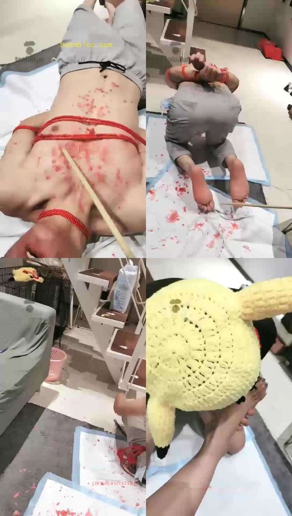 【腹黑S】捆绑滴蜡sp重口虐