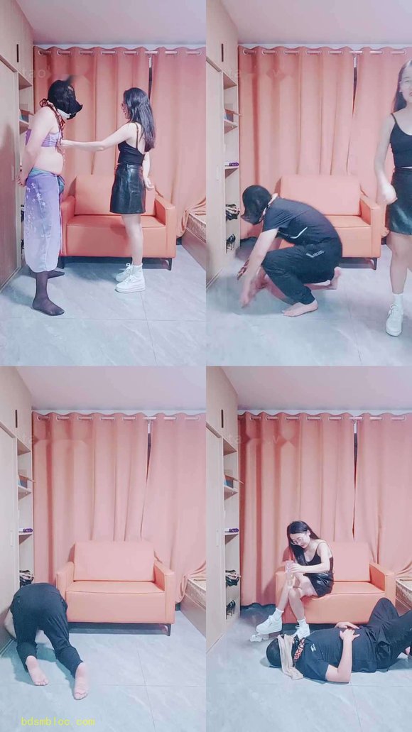 【依然】小白鞋白袜重度提档/耳光/吃丝袜强制灌圣水【完整版】