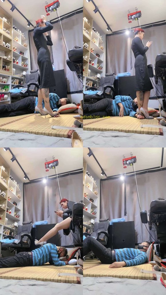 【冰诺】高跟碾压踩老狗