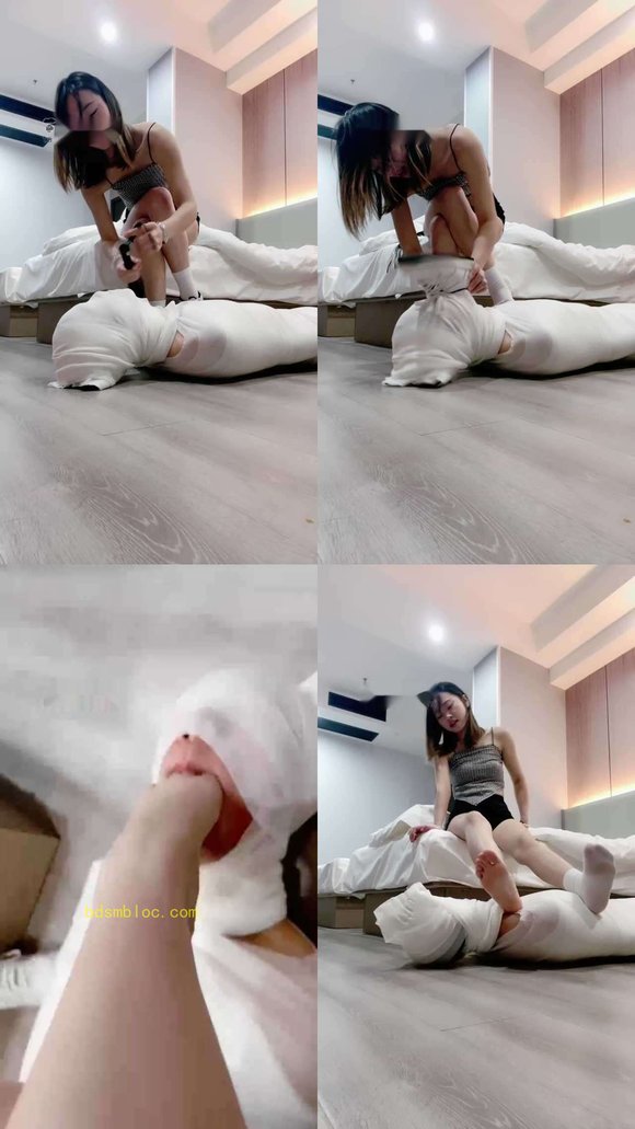 【狗哥】木乃伊束缚绿帽老公