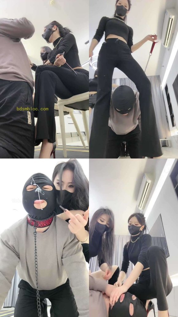 【萱萱】双S-长靴高跟美腿-不听话就得挨揍【双视角版】