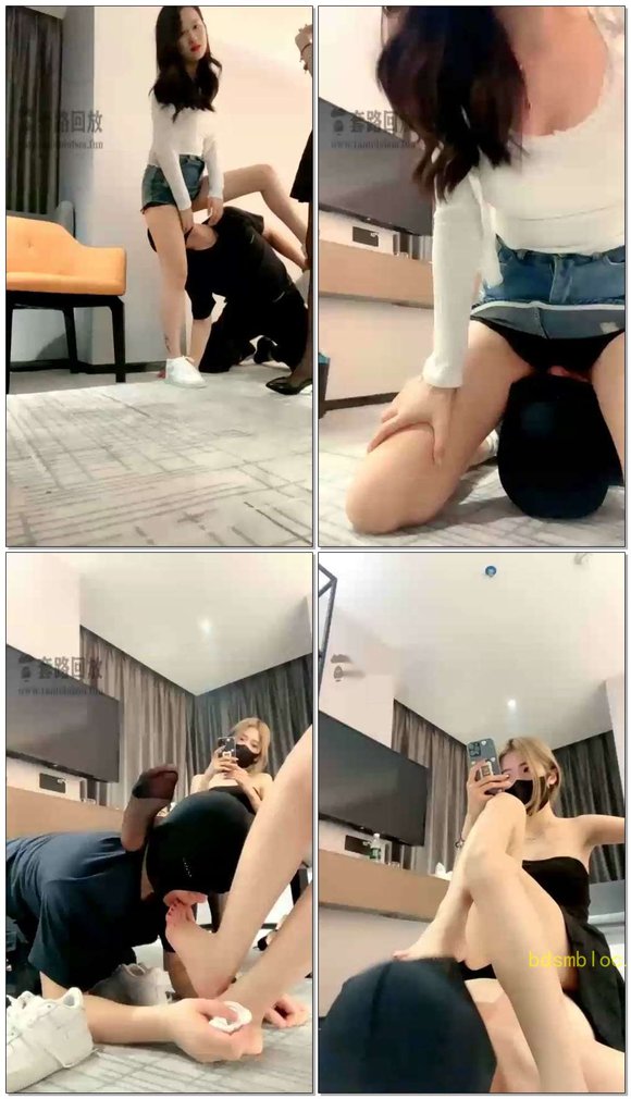 【希希子】闺蜜男友闻跨坐脸弄JJ+双S混合圣水