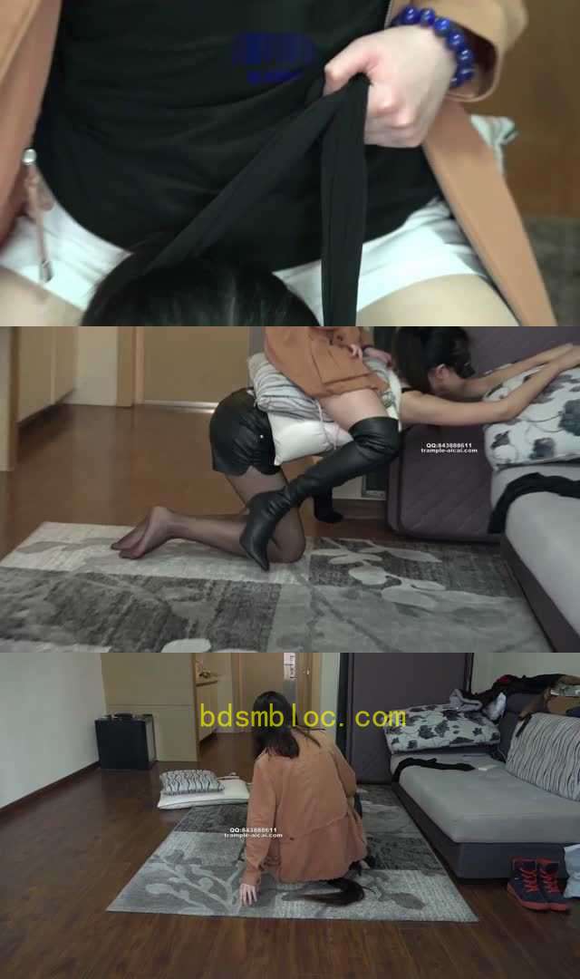 【小妮女主】骑乘调教贱母马