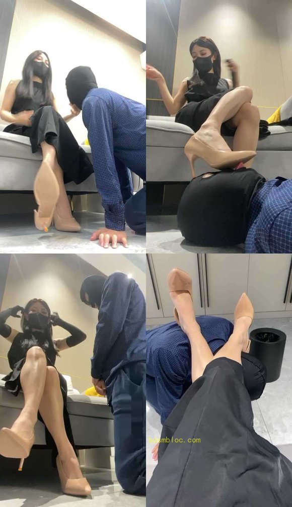 【甜一】高跟玉足玩虐踩踏/胯下羞辱