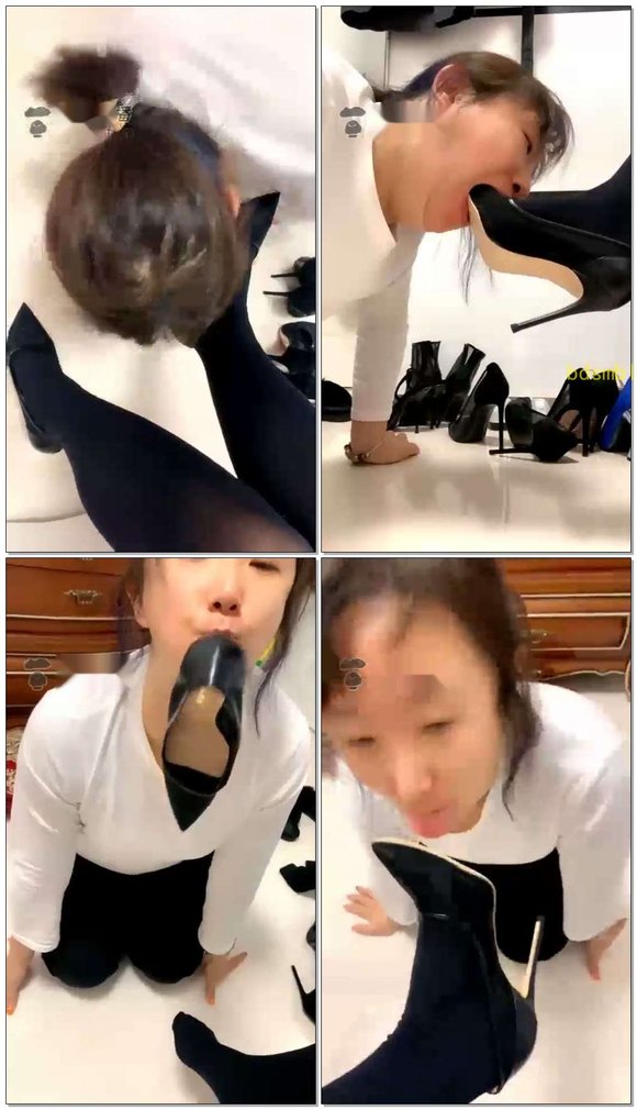 【歌迪丝】高跟操三婶!