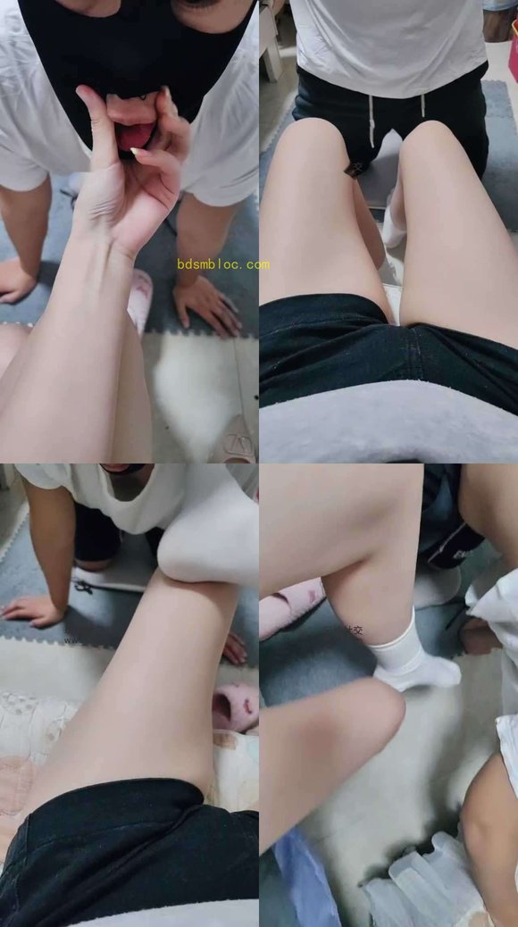 【小羊咩咩】白袜脚踩虐家奴