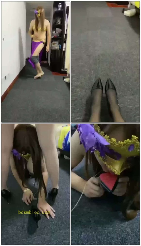 【安心女神】它又来跳舞了，双主调教女M