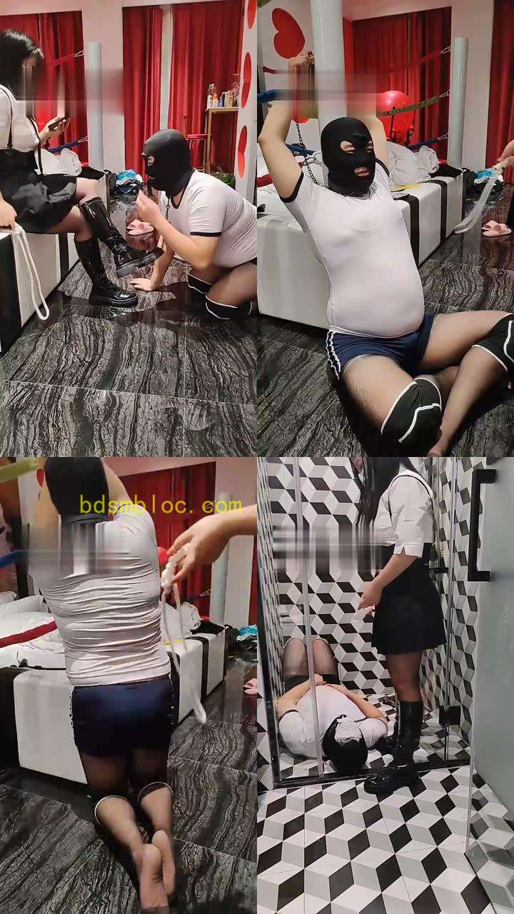 【苏可儿】萝莉主吊绑废物狗