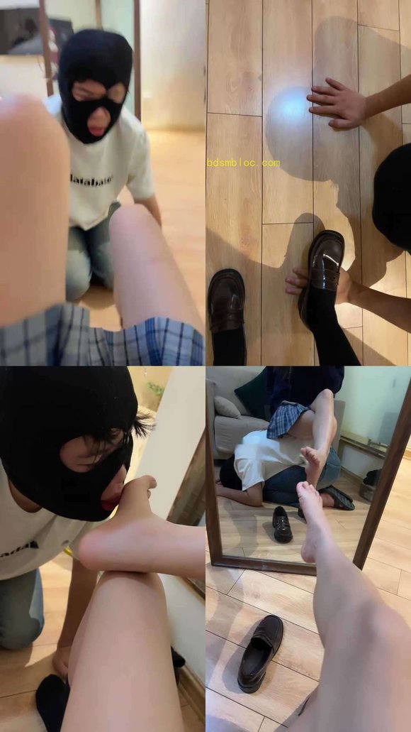 【supp】JK小姐姐-皮鞋黑袜-踩手舔脏鞋底