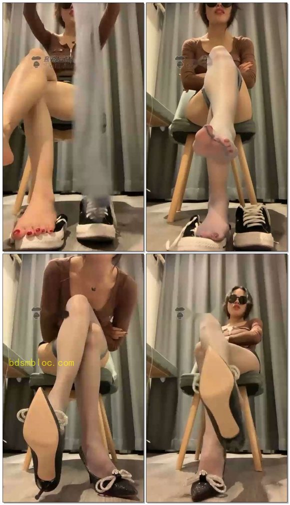 【苏老师S】第一视角羞辱帆布鞋棉袜