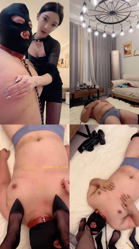 【领主】堵嘴重度掐乳/骑马长靴踩踏/咬肉/臭脚踩脸窒息