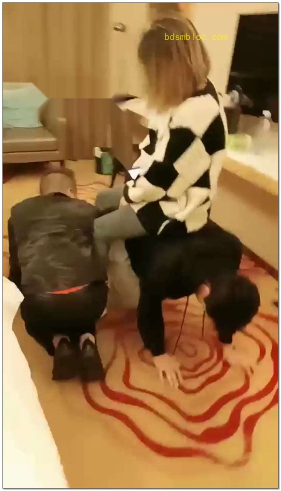 【滔滔】老板和司机变成女秘书的狗