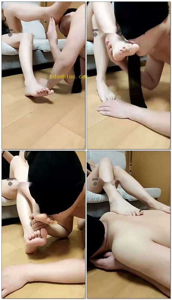 【梦幻小主】贱狗舔脚，脚奴的一天从早起开始【24分55秒】