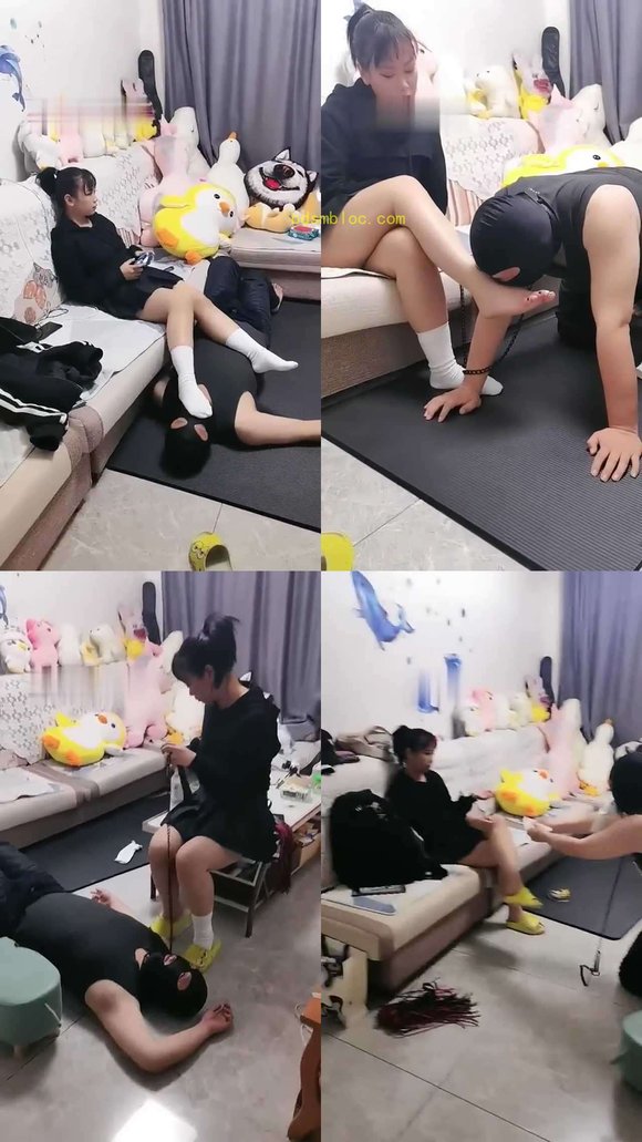 【燃一】晨跑后原味白袜熏犬