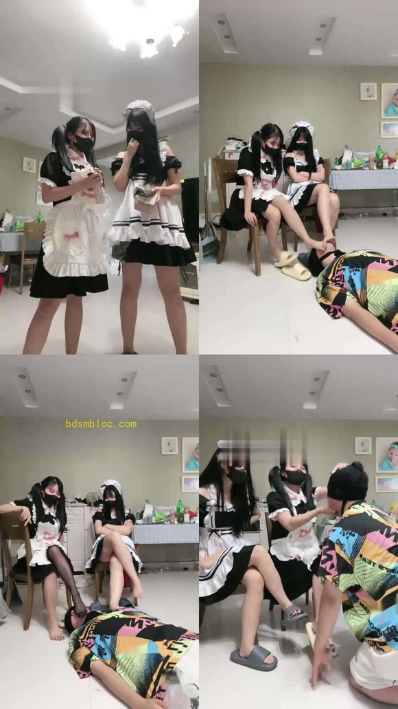 【礼礼大人&amp;悠蔻大魔王】老板教训双女仆反被调成狗（双视角）